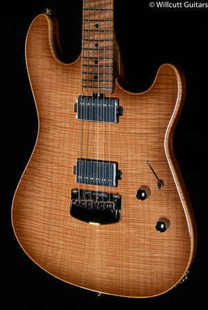 Ernie Ball Music Man Sabre HH Trem Honey Suckle Flame