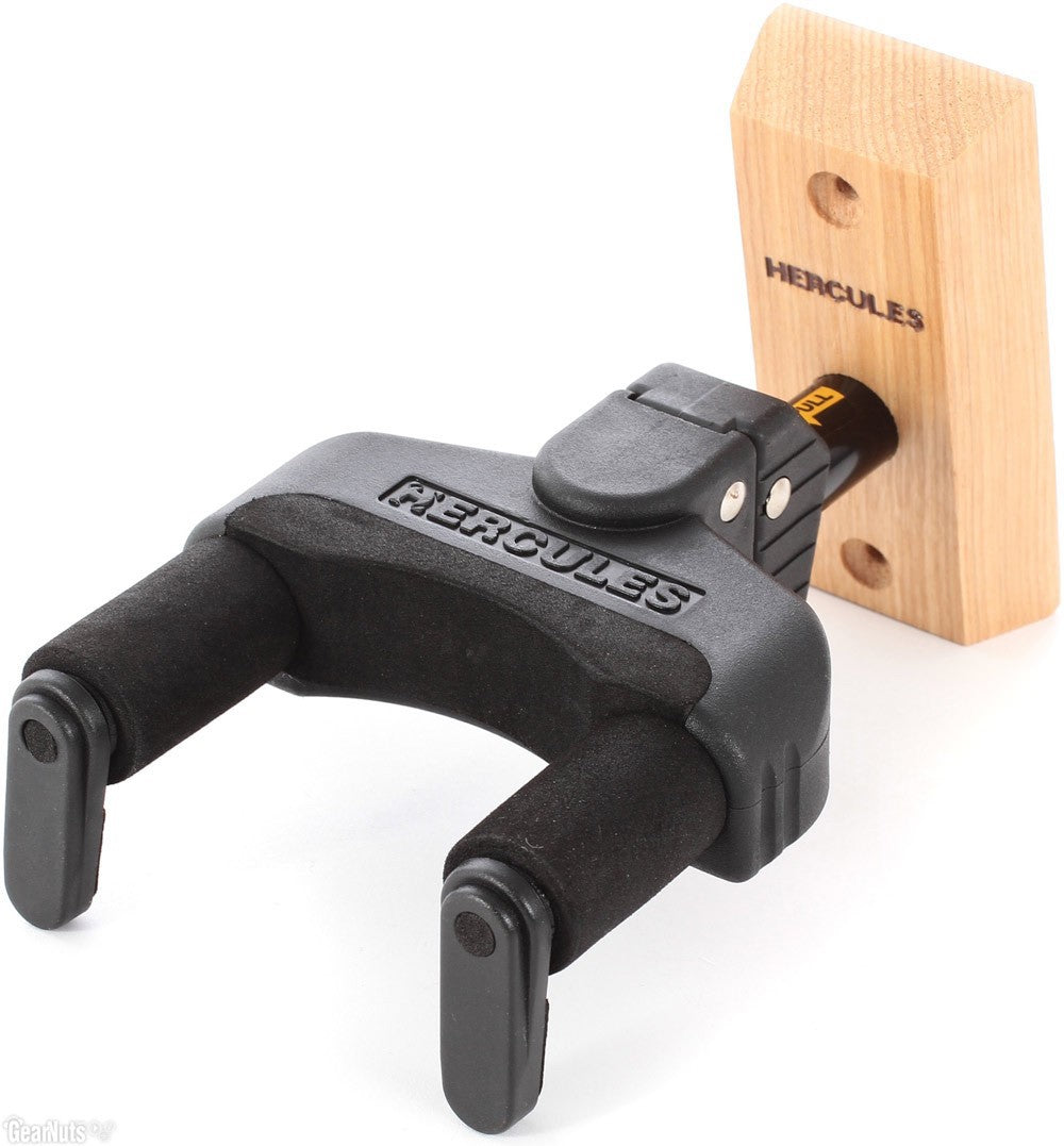 Hercules GSP38WB Wood Block Guitar Wall Hanger