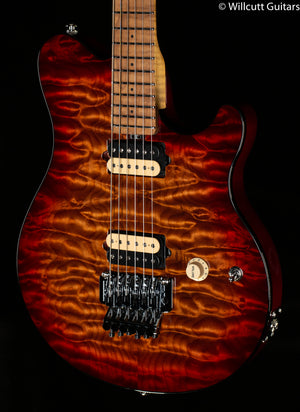 Ernie Ball Music Man Axis Roasted Amber Quilt