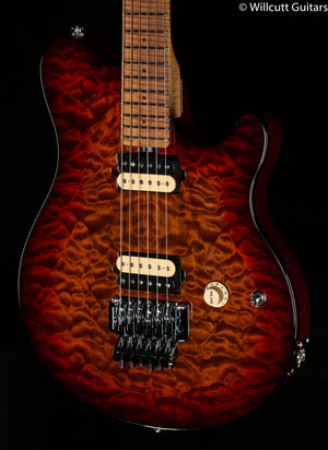 Ernie Ball Music Man Axis Roasted Amber Quilt