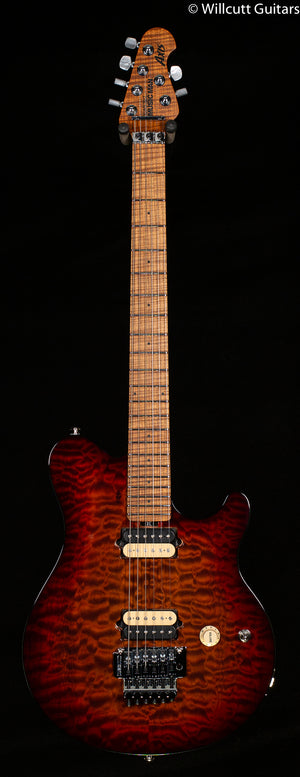 Ernie Ball Music Man Axis Roasted Amber Quilt