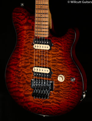 Ernie Ball Music Man Axis Roasted Amber Quilt