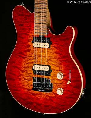 Ernie Ball Music Man Willcutt Limited Axis Super Sport HH Lava Burst Quilt