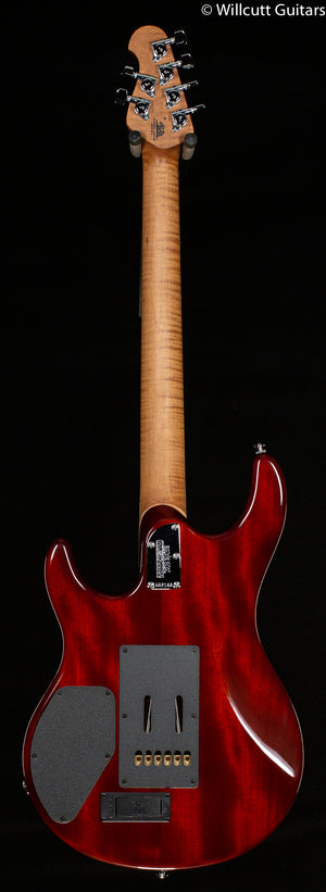 Ernie Ball Music Man Luke III HH Maple Top Lucious Luke Green