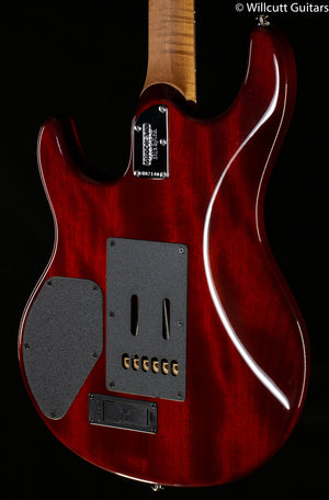 Ernie Ball Music Man Luke III HH Maple Top Lucious Luke Green