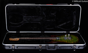 Ernie Ball Music Man Luke III HH Maple Top Lucious Luke Green