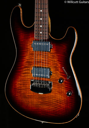 Ernie Ball Music Man Sabre HH Trem Bougie Burst