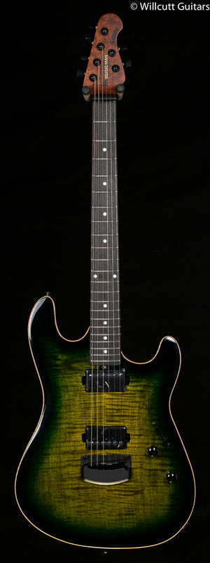Ernie Ball Music Man Sabre HH Tremolo Gator Burst Flame (305)