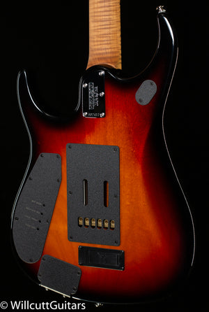 Ernie Ball Music Man JP15 Piezo Tiger Eye Flame Top (417)