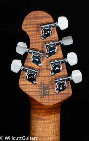 Ernie Ball Music Man JP15 Piezo Tiger Eye Flame Top (417)