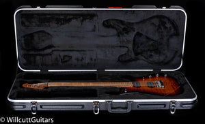 Ernie Ball Music Man JP15 Piezo Tiger Eye Flame Top (417)