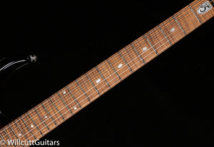 Ernie Ball Music Man JP15 Piezo Tiger Eye Flame Top (417)