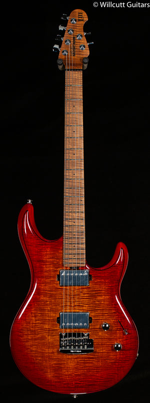 Ernie Ball Music Man Luke III HH Lava Burst Flame Willcutt Limited (845)