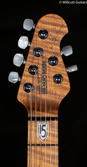 Ernie Ball Music Man JP15 Cerulean Paradise Flame