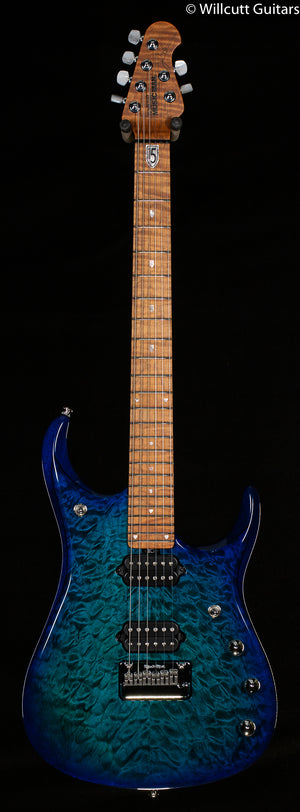 Ernie Ball Music Man JP15 Cerulean Paradise Quilt (904)