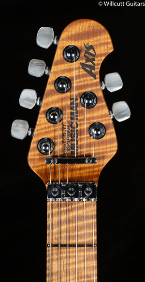 Ernie Ball Music Man Willcutt Limited Axis Lava Burst Quilt Floyd Rose