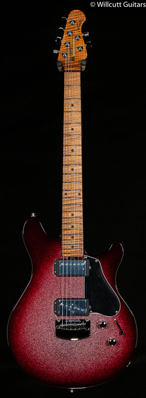 Ernie Ball Music Man Valentine Tremolo Maroon Burst Sparkle (014)