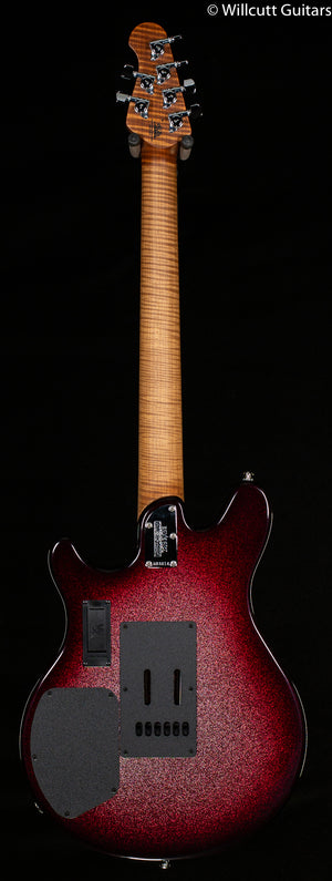 Ernie Ball Music Man Valentine Tremolo Maroon Burst Sparkle (014)