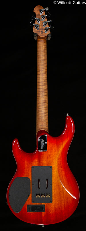 Ernie Ball Music Man Luke III Lava Burst Flame Willcutt Limited (031)