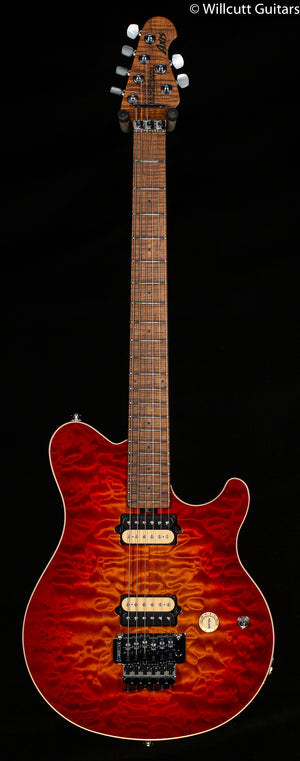 Ernie Ball Music Man Willcutt Limited Axis Lava Burst Quilt Floyd Rose (072)