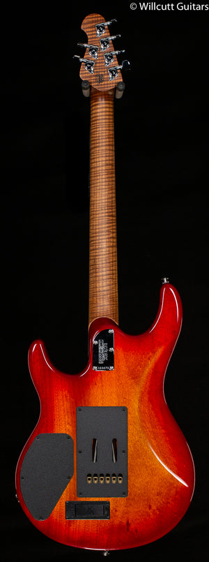 Ernie Ball Music Man Luke III HH Maple Top Lava Burst Quilt (073)