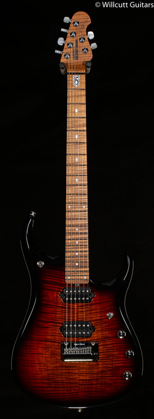 Ernie Ball Music Man JP15 Piezo Tiger Eye Flame (141)