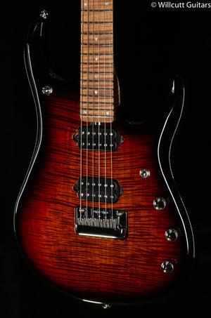 Ernie Ball Music Man JP15 Piezo Tiger Eye Flame (141)