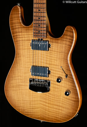 Ernie Ball Music Man Sabre Trem Honeysuckle Flame (160)