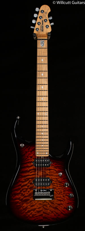 Ernie Ball Music Man JP15 Piezo Tiger Eye Quilt Top (210)