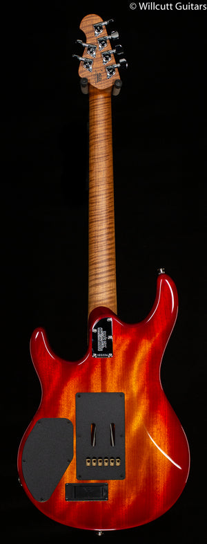 Ernie Ball Music Man Luke III HH Maple Top Lava Burst Quilt (224)