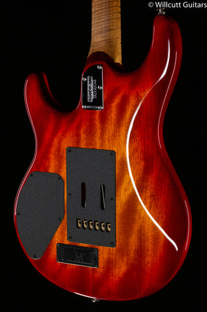 Ernie Ball Music Man Luke III HH Maple Top Lava Burst Quilt (224)