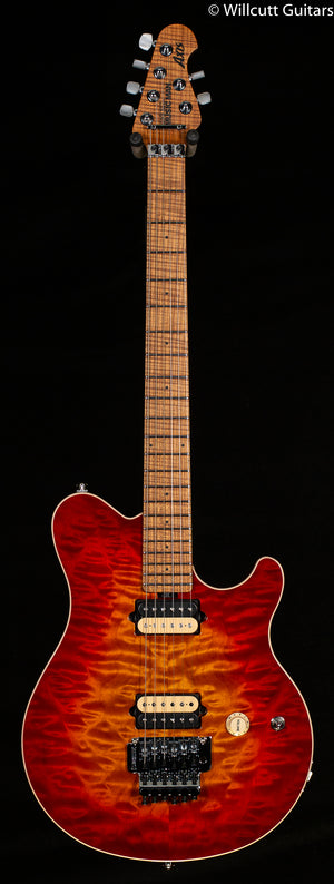 Ernie Ball Music Man Willcutt Limited Axis Lava Burst Quilt Floyd Rose (300)