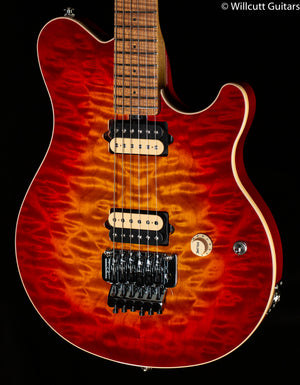 Ernie Ball Music Man Willcutt Limited Axis Lava Burst Quilt Floyd Rose (300)