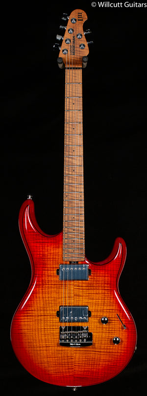 Ernie Ball Music Man Luke III HH Lava Burst Flame Willcutt Limited (364)