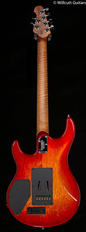 Ernie Ball Music Man Luke III HH Lava Burst Flame Willcutt Limited (364)