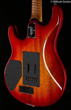 Ernie Ball Music Man Luke III HH Lava Burst Flame Willcutt Limited (379)