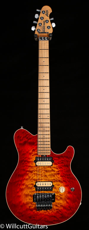 Ernie Ball Music Man Willcutt Limited Axis Lava Burst Quilt Floyd Rose (642)