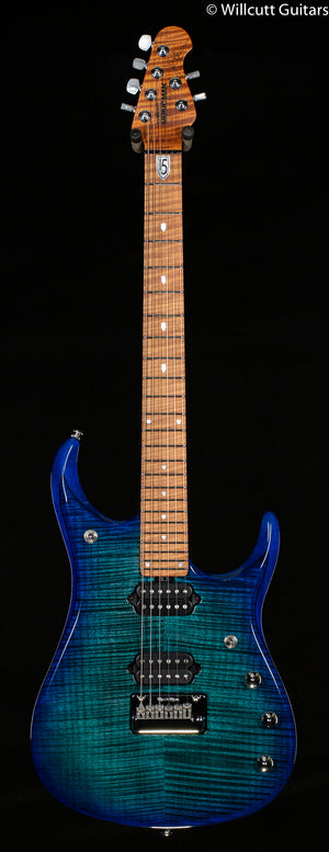 Ernie Ball Music Man JP15 Cerulean Paradise Flame