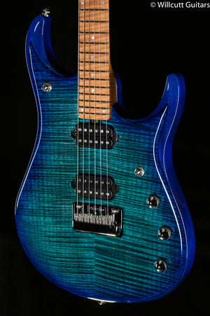 Ernie Ball Music Man JP15 Cerulean Paradise Flame