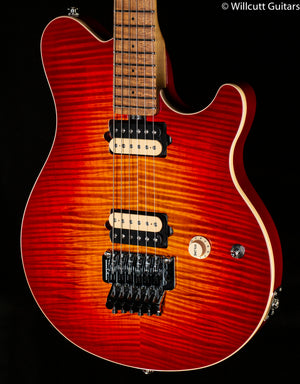 Ernie Ball Music Man Willcutt Limited Axis Lava Burst Flame