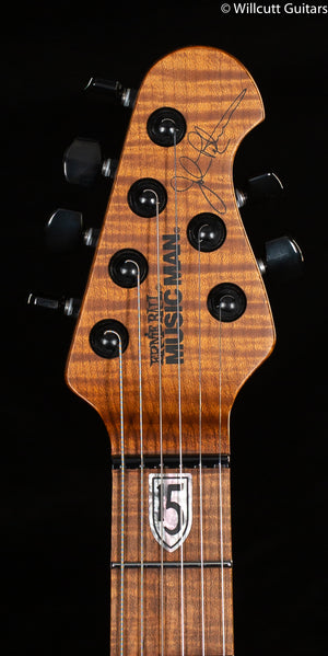 Ernie Ball Music Man JP15 Trans Black Burst Flame