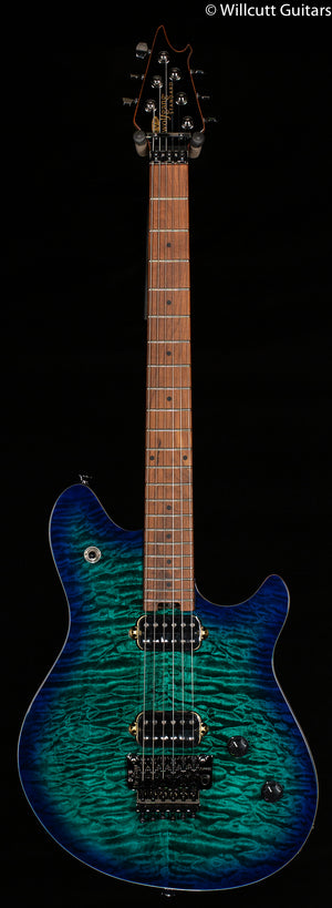 EVH Wolfgang® WG Standard QM, Baked Maple Fingerboard, Chlorine Burst