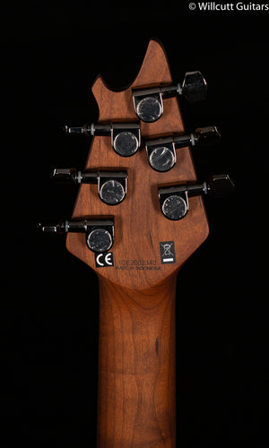 EVH Wolfgang® WG Standard QM, Baked Maple Fingerboard, Chlorine Burst