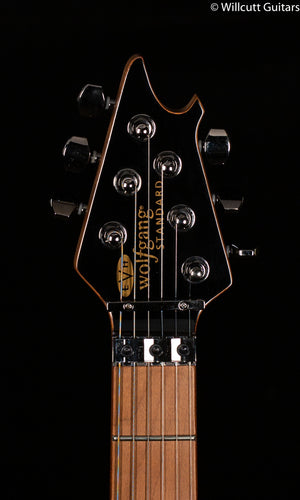 EVH Wolfgang WG Standard QM Transparent Amber Baked Maple Fingerboard