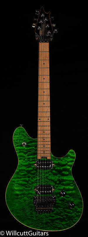 EVH Wolfgang WG Standard QM Transparent Green