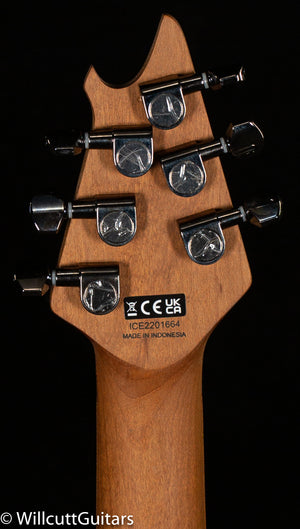 EVH Wolfgang WG Standard QM Baked Maple Fingerboard Tahiti Night (664)
