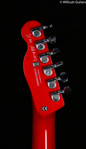 Fender Jim Adkins JA-90 Telecaster Crimson Red Transparent