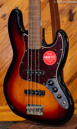 Squier Classic Vibe '60s Jazz Bass 3-Tone Sunburst demo Bass Guitar