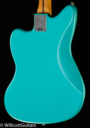Squier 40th Anniversary Jazzmaster, Vintage Edition, Maple Fingerboard, Gold Anodized Pickguard, Satin Sea Foam Green (798)