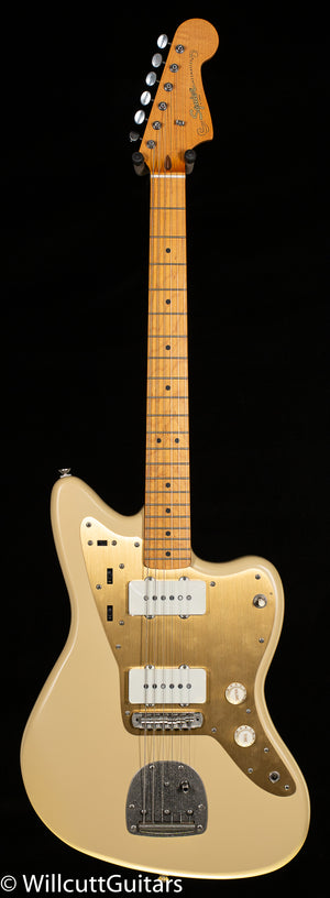 Squier 40th Anniversary Jazzmaster Vintage Edition Maple Fingerboard Satin Desert Sand (886)
